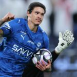 RIYADH, SAUDSKÁ ARÁBIA - 26. DECEMBER: Darwin Nunez z tímu Al-Hilal FC počas zápasu Saudi Pro League medzi Al Hilal a Al Khaleej v Kingdom Arene 26. decembra 2025 v Rijáde v Saudskej Arábii. (Foto: Abdullah Ahmed/Getty Images)