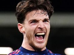 Declan Rice uznáva hviezdu Arsenalu za to, že je „nezastaviteľný“ na „správnej“ ceste k Zlatej lopte Declan Rice uznáva hviezdu Arsenalu za to, že je „nezastaviteľný“ na „správnej“ ceste k Zlatej lopte