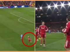 Dominik Szoboszlai skóroval po asistencii Mohameda Salaha Dominik Szoboszlai skóroval za Liverpool proti Brightonu