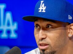 Edwin Díaz z Dodgers nastúpi v zápase World Baseball Classic za Portoriko Edwin Díaz z Dodgers nastúpi v zápase World Baseball Classic za Portoriko