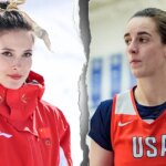 Eileen Gu a Caitlin Clark spolu sedia na milánskom týždni módy