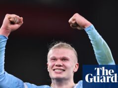 Erling Haaland by na seba nemal vyvíjať tlak, aby skóroval, hovorí Guardiola | Manchester City Erling Haaland by na seba nemal vyvíjať tlak, aby skóroval, hovorí Guardiola | Manchester City