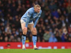 Erling Haaland, ktorý odišiel z Leedsu, sa potýka so zranením, čo je obrovská rana pre Man City Erling Haaland je mimo súboja Man City s Leedsom (Martin Rickett/PA Wire)