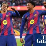 Európsky futbal: Lamine Yamal poslal Barcelonu jasne, Dortmund tesný náskok na Bayern | Európsky klubový futbal