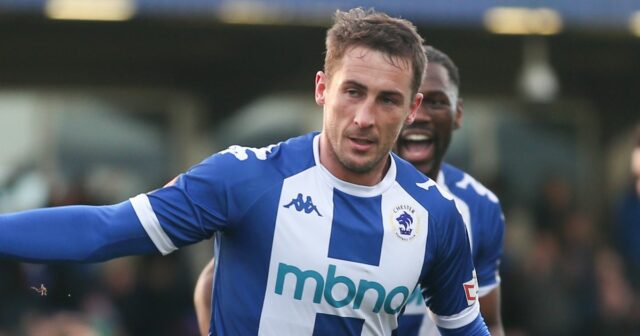 Ex-Man Utd a mladík z Liverpoolu medzi štyrmi podozrivými z Patrick Lacey, známy aj ako Paddy, v akcii za Chester FC