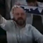Fanúšik Realu Madrid robí fašistický pozdrav
