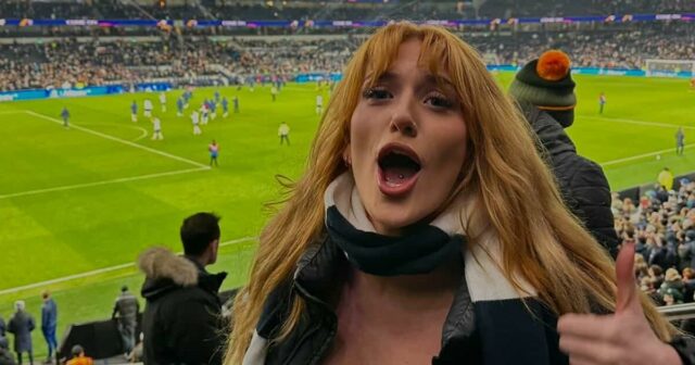 Annie na štadióne Tottenhamu Hotspur 