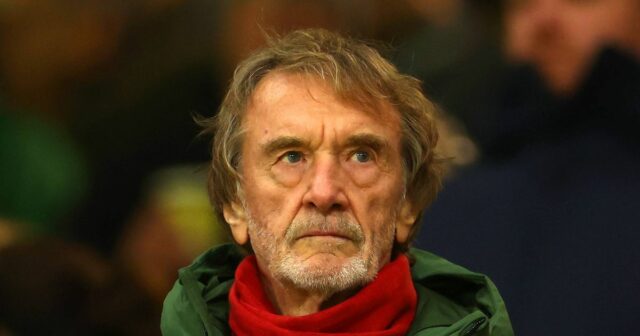 Jim Ratcliffe v dave Old Trafford