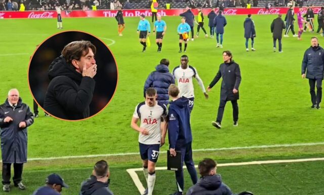 Fanúšikovia Tottenhamu hovoria Thomasovi Frankovi, že musí ísť
