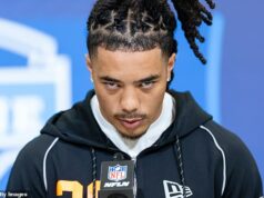 Fanúšikovia zostali zmätení bizarným rozhovorom ‚drzého‘ Makaia Lemona s NFL Combine: ‚Je mi to nepríjemné‘ Široký prijímač USC Makai Lemonovo zvláštne správanie spôsobilo v piatok rozruch na NFL Combine