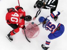 Finále o zlato v hokeji žien USA a Kanady na olympijských hrách v Miláne Cortina Finále o zlato v hokeji žien USA a Kanady na olympijských hrách v Miláne Cortina