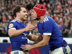 Francúzsko urobilo zlovestné vyhlásenie šiestich národov pri demontáži Írska v rokoch 36-14 – ak zvládnu kompletnú 80-minútovú ukážku, nikto ich nebude môcť zastaviť, píše NIK SIMON Francúzsko začalo svoju kampaň šiestich národov brilantne víťazstvom 34:16 nad Írskom