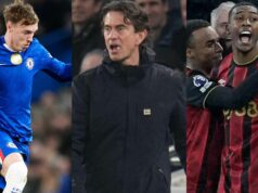 Frank sa určite blíži, pretože najhorší šéf Spurs nastaví pochmúrny rekord; Chelsea sklamala Palmera Frank sa určite blíži, pretože najhorší šéf Spurs nastaví pochmúrny rekord; Chelsea sklamala Palmera