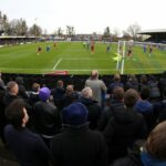 Celkový pohľad na zápas druhého kola Emirates FA Cup na štadióne The Walks, King's Lynn. Dátum fotografie: sobota 26.11.2022.
