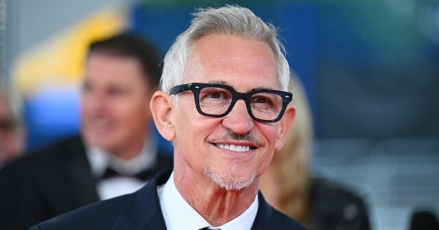 Gary Lineker sa zúčastňuje NTA 2025 v O2 Aréne