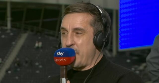 Gary Neville vydal nový verdikt o titule v Premier League po tom, čo Arsenal porazil Tottenham