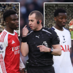 Rozhodca Peter Bankes bol počas severolondýnskeho derby medzi Arsenalom a Tottenhamom pod prísnou kontrolou