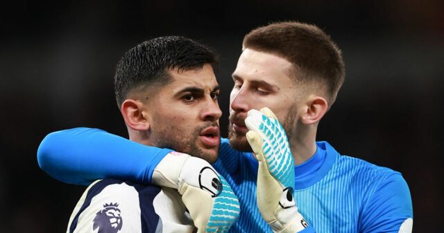 Guglielmo Vicario a Cristian Romero