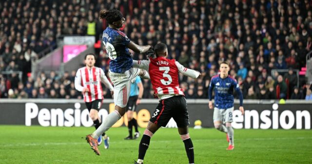 Arsenal vo štvrtok večer remizoval s Brentfordom 1:1