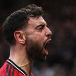 Bruno Fernandes dostal svoj 200. gólový zásah za Manchester United proti Tottenhamu