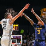 Basketbal NCAA: Západná Virgínia v centrálnej Floride