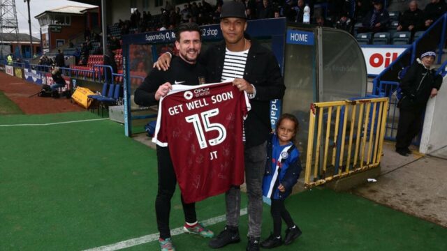 Horkosladká radosť pre rodinu zosnulej hviezdy Man United, keď manželka odhalí, že je tehotná, „správna cesta…“
