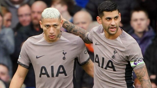 "Hot-headed" Romero by mal prísť o kapitána Spurs a úplne vyrovnaný Richarlison
