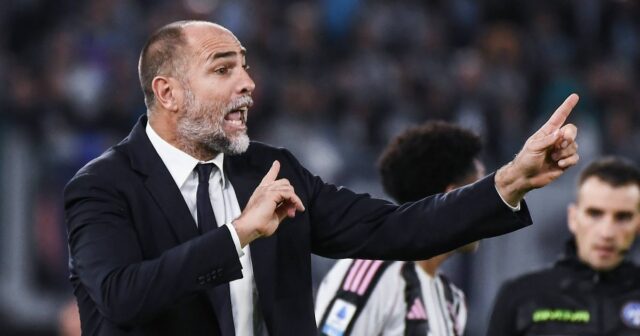 Manažér Igor Tudor počas zápasu Serie A medzi SS Lazio a Juventus FC na Stadio Olimpico