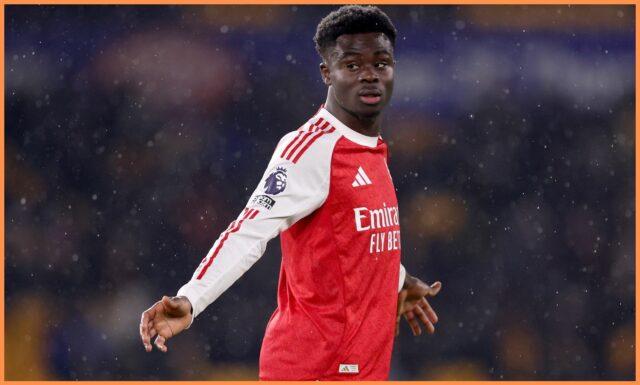 Hviezda Arsenalu Bukayo Saka má pre svojich spoluhráčov silný odkaz
