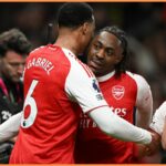 Hviezda Arsenalu Gabriel sa vysmieva Tottenhamu po výhre 4:1 v NLD