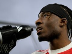 Hviezda Arsenalu Noni Madueke po víťazstve vo Wigane perfektne odpovedala na otázku Quadruple Ty Maduek