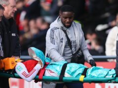 Hviezda Arsenalu sa ponáhľala do nemocnice po tom, čo utrpela hororové zranenie počas kritického súboja Olivia Smithová