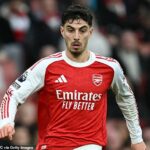 Arsenal bude po jeho poslednom zranení v dohľadnej dobe chýbať Kai Havertz