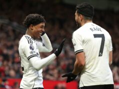 Hviezda Fulhamu, ktorá prekonala rekord Premier League v porážke Man United Raul Jimenez si zachoval pokoj a v nedeľu skóroval z miesta (Getty Images)