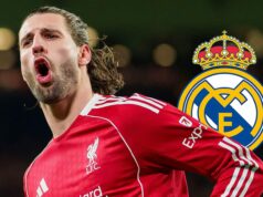 Hviezda Liverpoolu „prezerá“ prestup Realu Madrid, pretože sa objavuje „nepravdepodobný“ postoj vo výške 100 miliónov libier Hviezda Liverpoolu „prezerá“ prestup Realu Madrid, pretože sa objavuje „nepravdepodobný“ postoj vo výške 100 miliónov libier