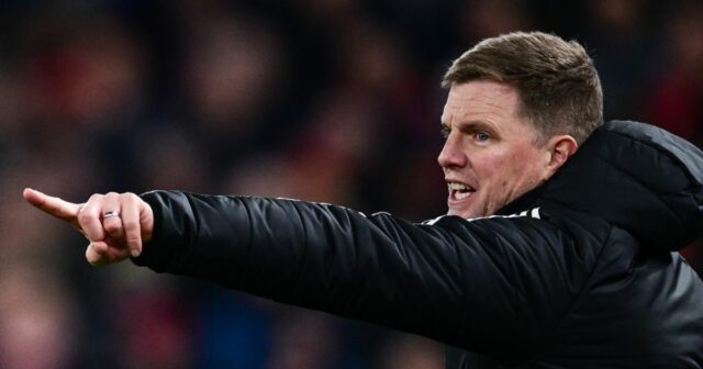 Eddie Howe body počas zápasu