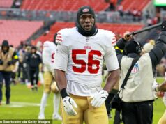 Hviezda San Francisco 49ers postrelila členok počas podujatia po Super Bowle pred operáciou Hviezda San Francisco 49ers postrelila členok počas podujatia po Super Bowle pred operáciou