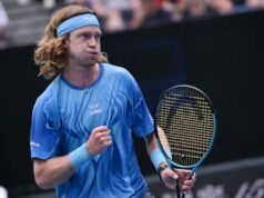 Hviezda UFC Andrey Rublev hral po Australian Open padel Foto: Phil Walter/Getty Images