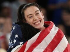 Hviezda WNBA Breanna Stewart reaguje na rekordné zlaté zimné olympijské hry tímu USA Hviezda WNBA Breanna Stewart reaguje na rekordné zlaté zimné olympijské hry tímu USA