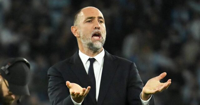 Igor Tudor gestikuluje