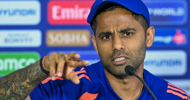 Indický Suryakumar pokrčí plecami hrozbou dažďa pre zápas Majstrovstiev sveta Indický Suryakumar pokrčí plecami hrozbou dažďa pre zápas Majstrovstiev sveta T20 v Pakistane | Správy Svetového pohára mužov do 20 rokov ICC