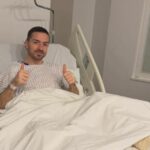 Jack Grealish na nemocničnom lôžku