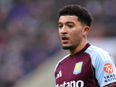 Jadon Sancho dáva jasne najavo pocity z Aston Villy, keď sa rozhodovalo o prestupe z Man Utd Jadon Sancho bojoval o formu v Aston Ville