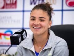 Jasmine Paolini vysvetľuje, prečo sa Dubaj cíti ‚čudne‘ hrať Foto od IZHAR KHAN/AFP cez Getty Images