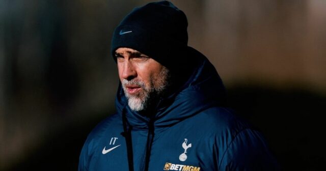 Jedinému slovu, ktorému sa Igor Tudor zámerne vyhýbal, keď hovoril Igor Tudor absolvuje svoju prvú tlačovú konferenciu Tottenhamu v piatok popoludní na Hotspur Way