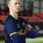 Joe Hart bol prítomný v Shrewsbury Town ako tréner brankárov iba jednu noc