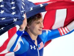 Jordan Stolz vyhral 500 metrov pre svoje druhé zlato na zimných olympijských hrách Jordan Stolz vyhral 500 metrov pre svoje druhé zlato na zimných olympijských hrách