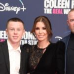 Kai, Wayne a Coleen Rooney