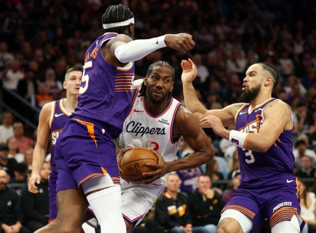 Kawhi Leonard, Clippers horúcejšie ako Slnká NBA: Los Angeles Clippers vo Phoenixe Suns