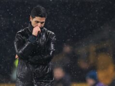 Každé slovo, ktoré Mikel Arteta povedal pri remíze Arsenalu, masívny úder o titul a odkaz pre fanúšikov Mikel Arteta čelil novinárom po tom, čo jeho tím Arsenalu remizoval s Wolves 2:2